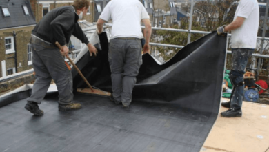 rubber roofing rolls