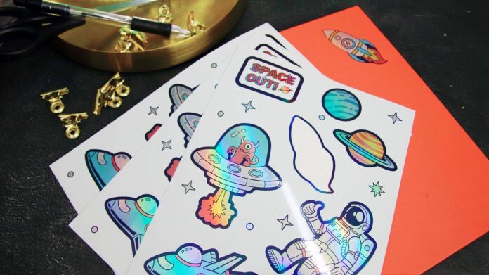 Holographic stickers