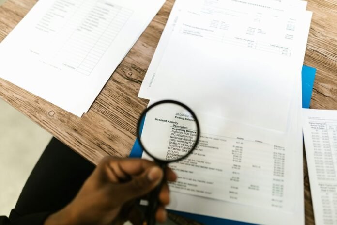 account data review identifiers and codes