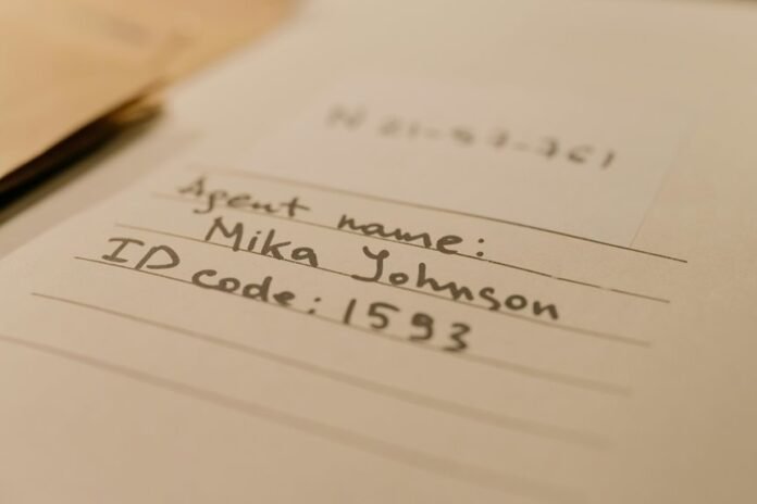 digital record inspection identifiers and names