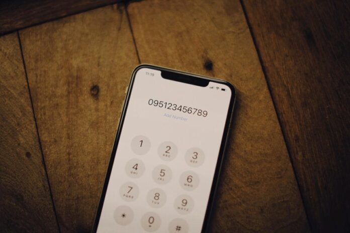 user phone numbers for validation
